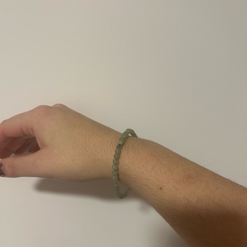 Jade Beaded Bracelet